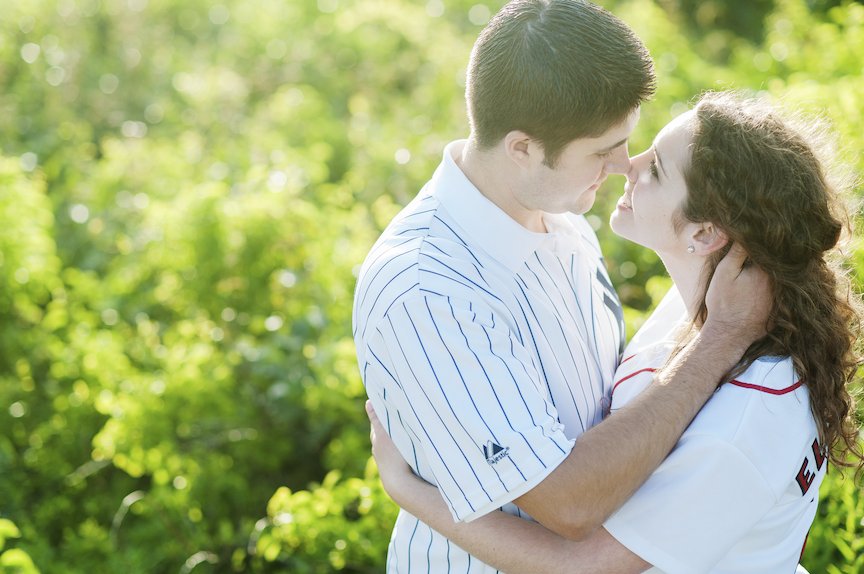 Carson Beach South Boston engagement session
