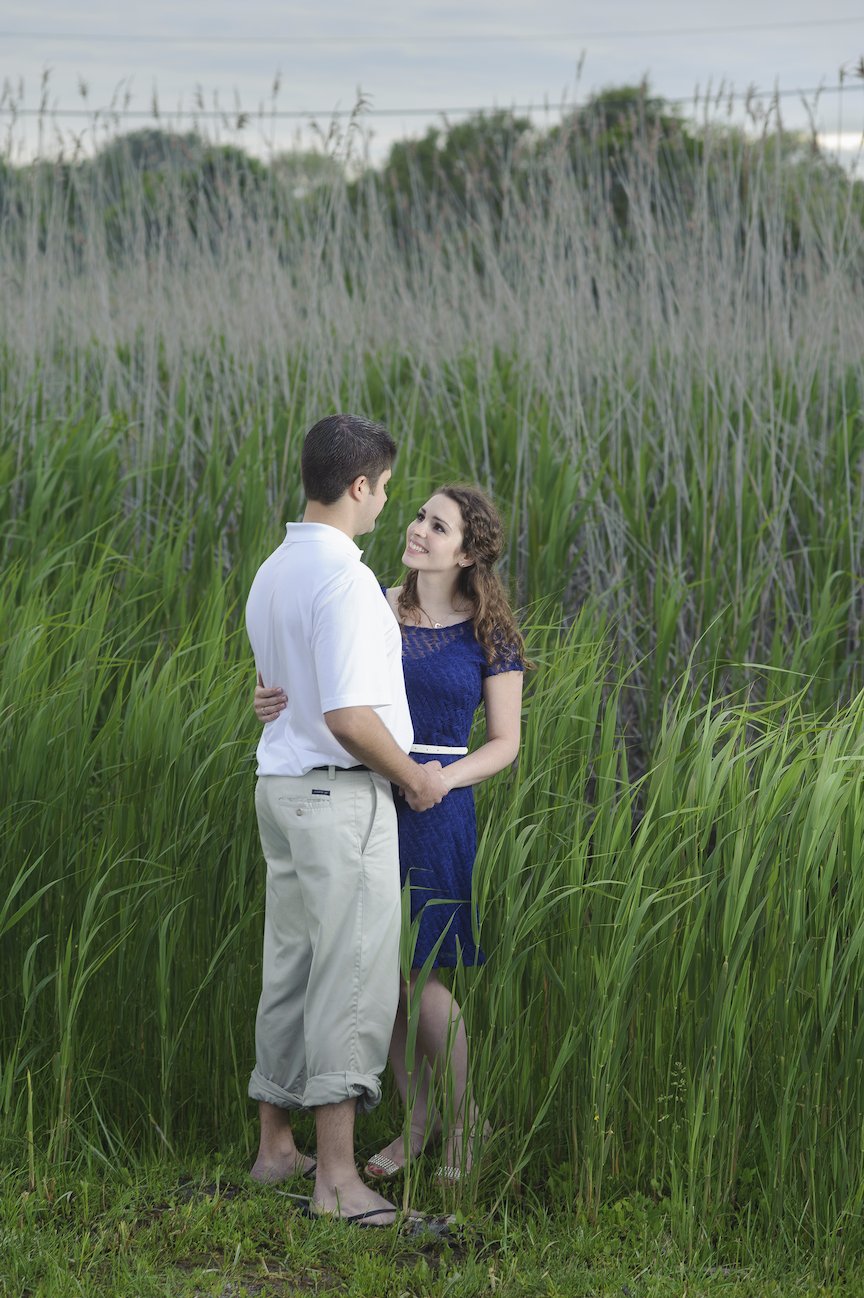 Carson Beach South Boston engagement session