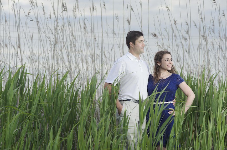 Carson Beach South Boston engagement session