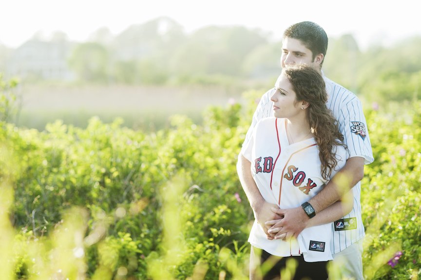 Carson Beach South Boston engagement session