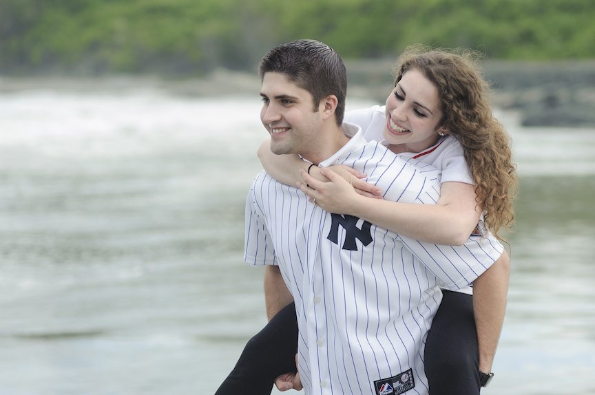 Carson Beach Boston engagement session