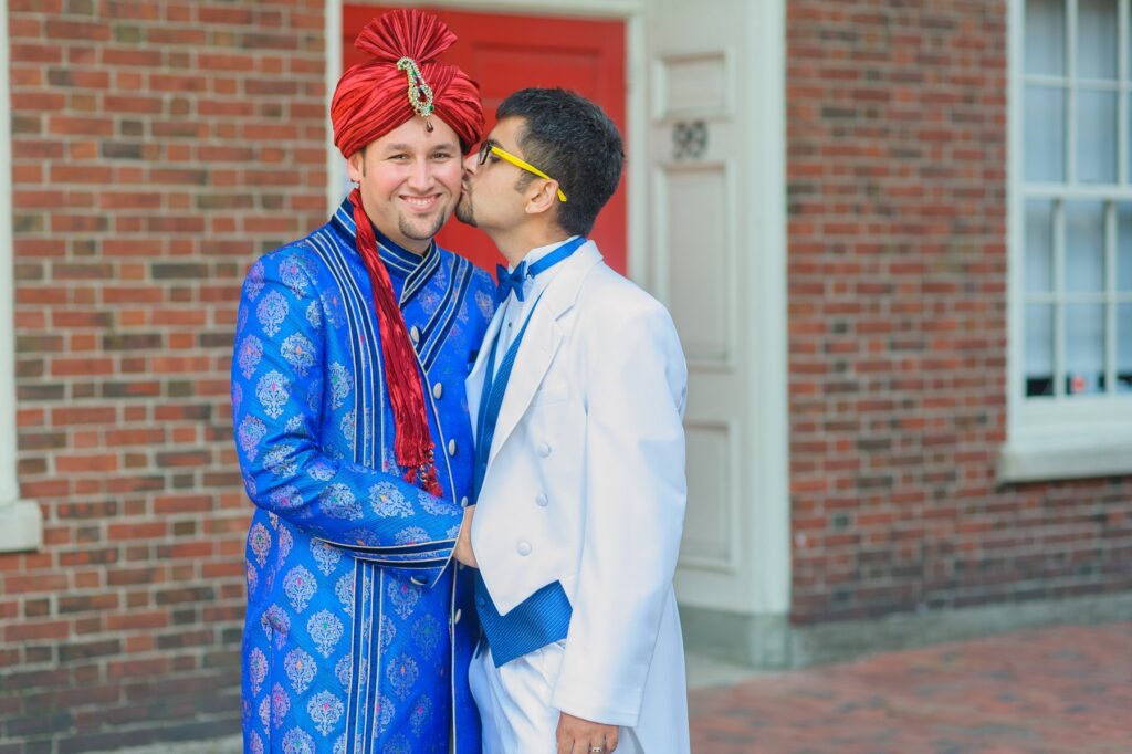Indian American gay wedding Boston