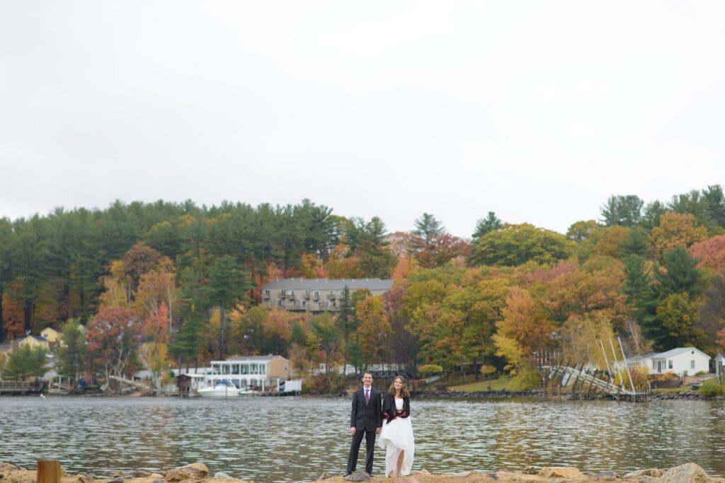 fall foliage wedding