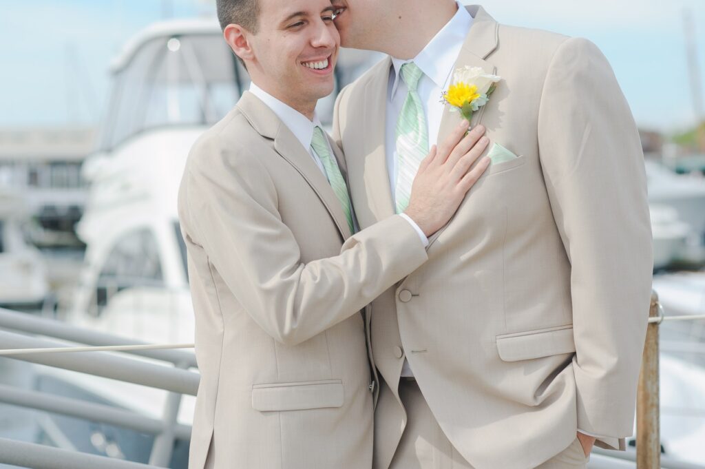 same sex gay couple LGBT wedding