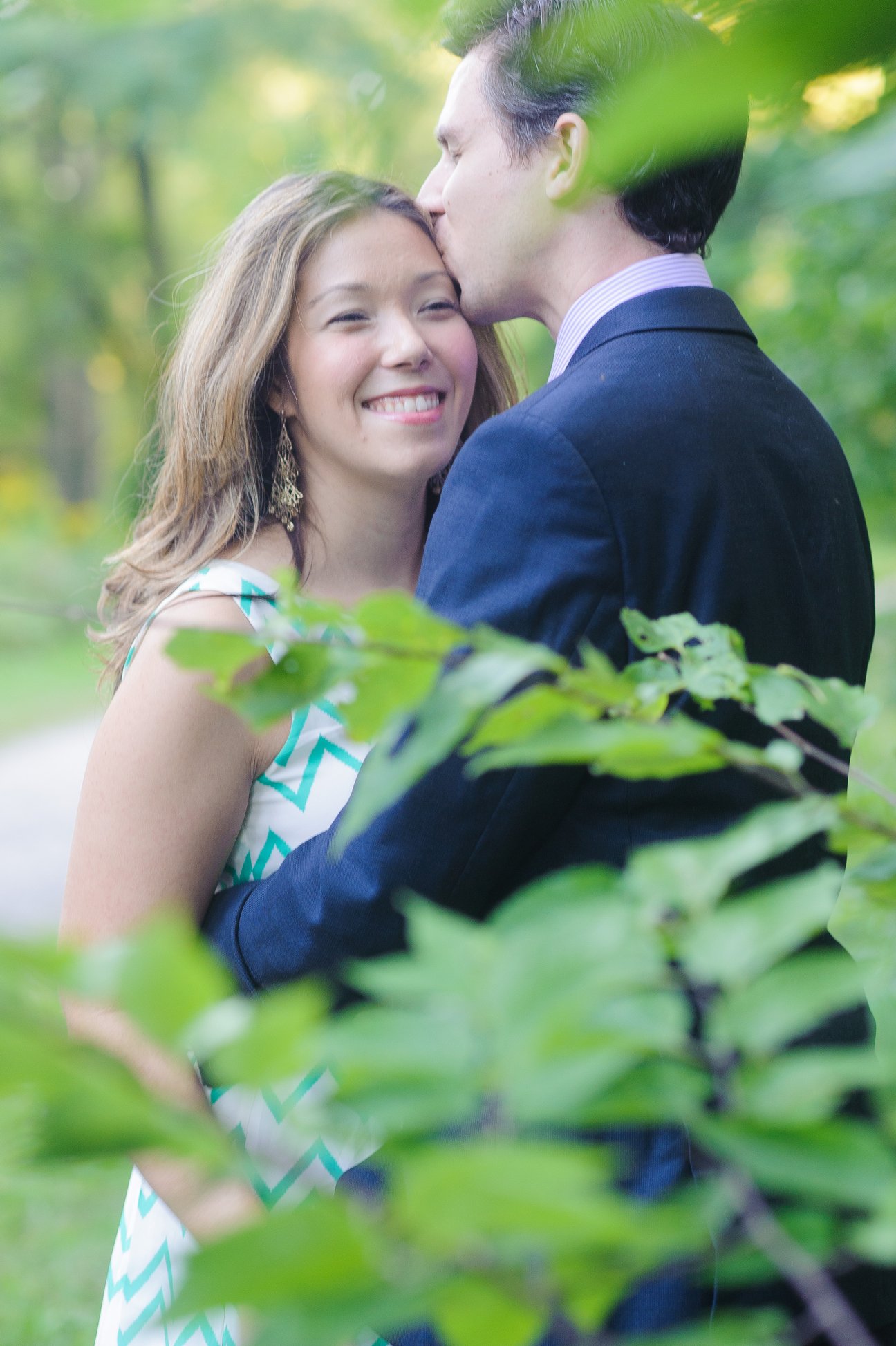 Arnold Arboretum Boston engagement session Beth Matt