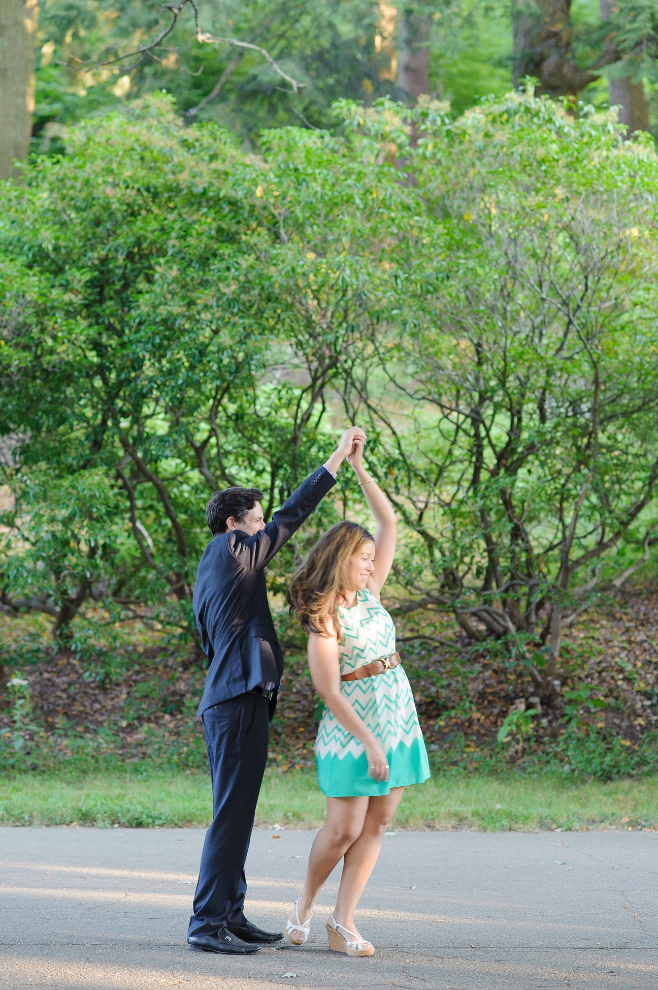 Arnold Arboretum Boston engagement session Beth Matt