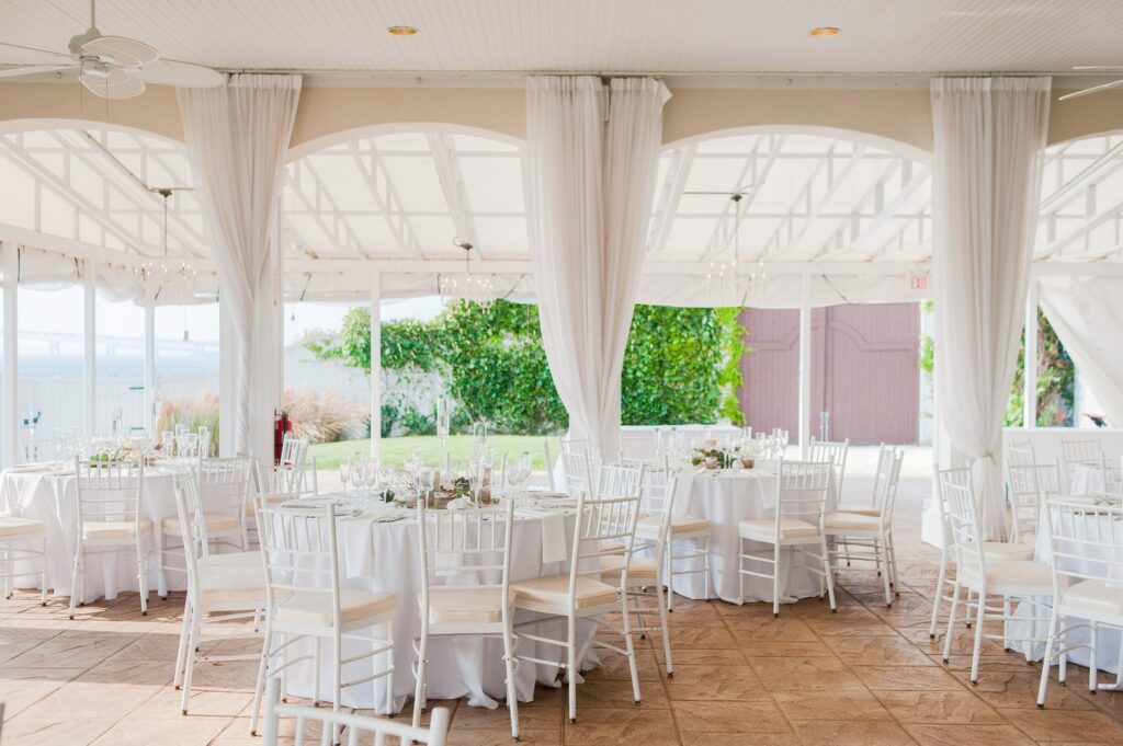 belle mer wedding reception newport ri