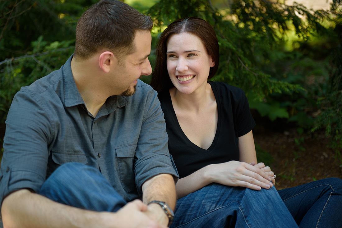 Arnold Aboretum Boston Nature Outdoors Engagement Couple