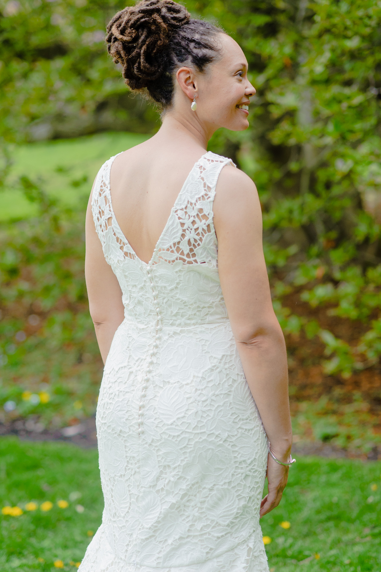 Arnold Arboretum Wedding Bride