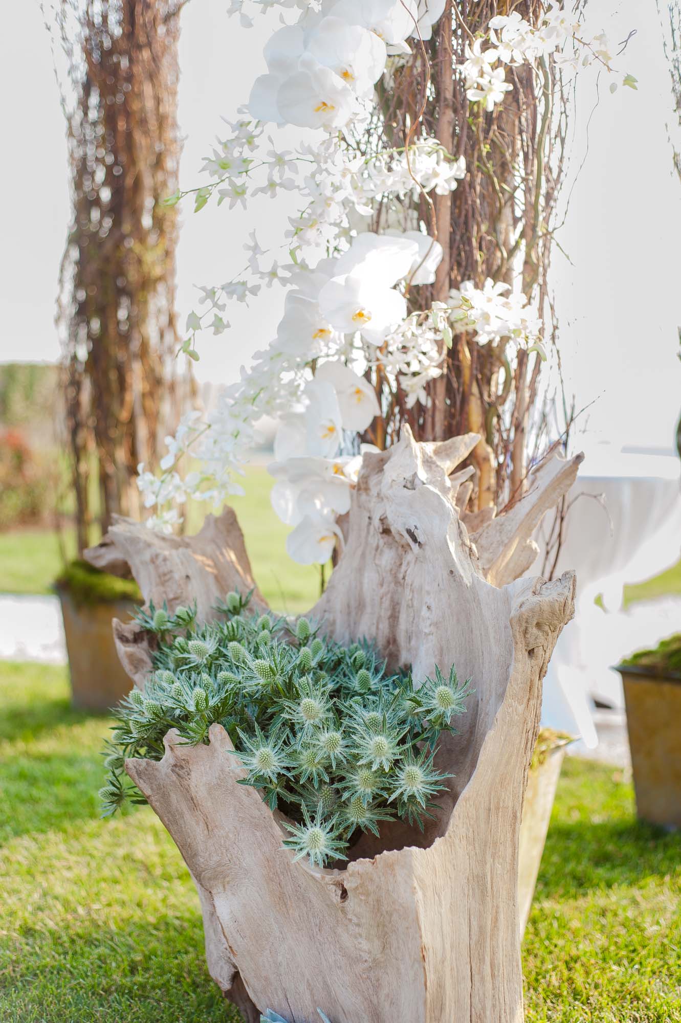 Belle Mer Wedding Venue Outdoor Ceremony Waterfront Floral Arch