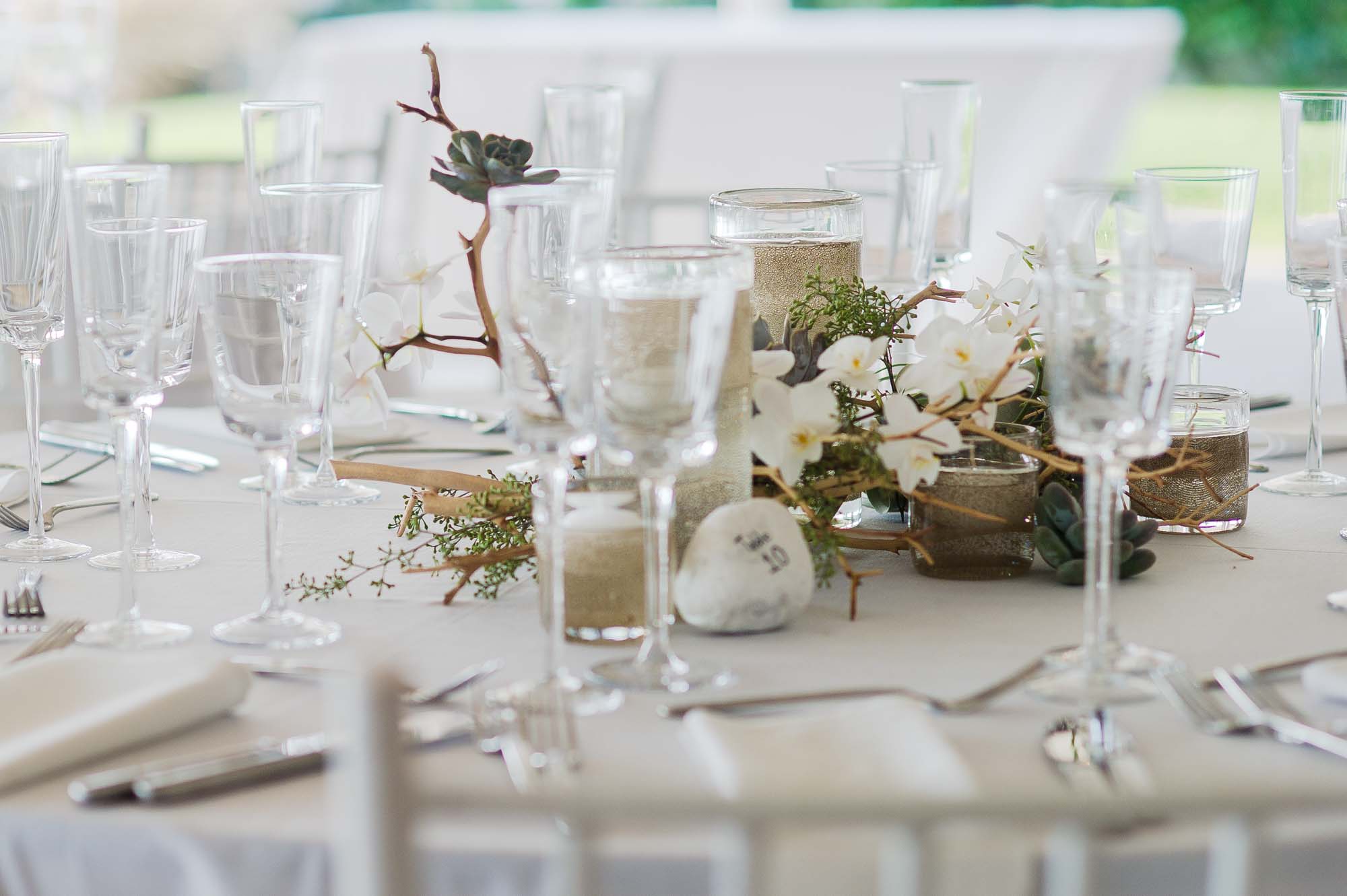 Belle Mer Wedding Venue Reception Table Decors Setup