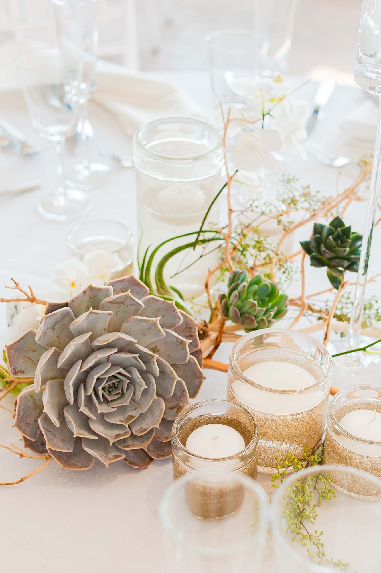 Belle Mer Wedding Venue Reception Table Decors Setup