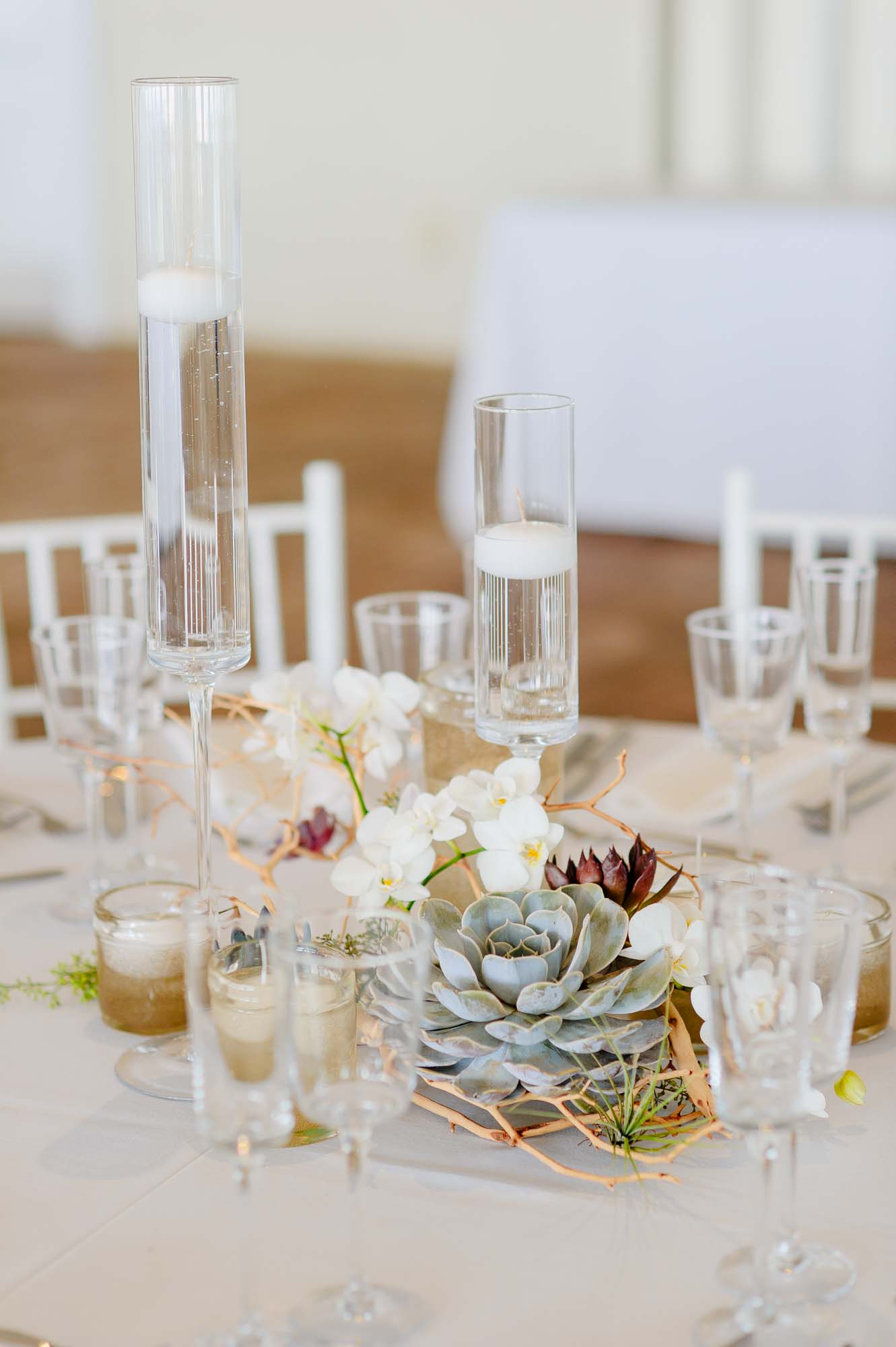 Belle Mer Wedding Venue Reception Table Decors Setup