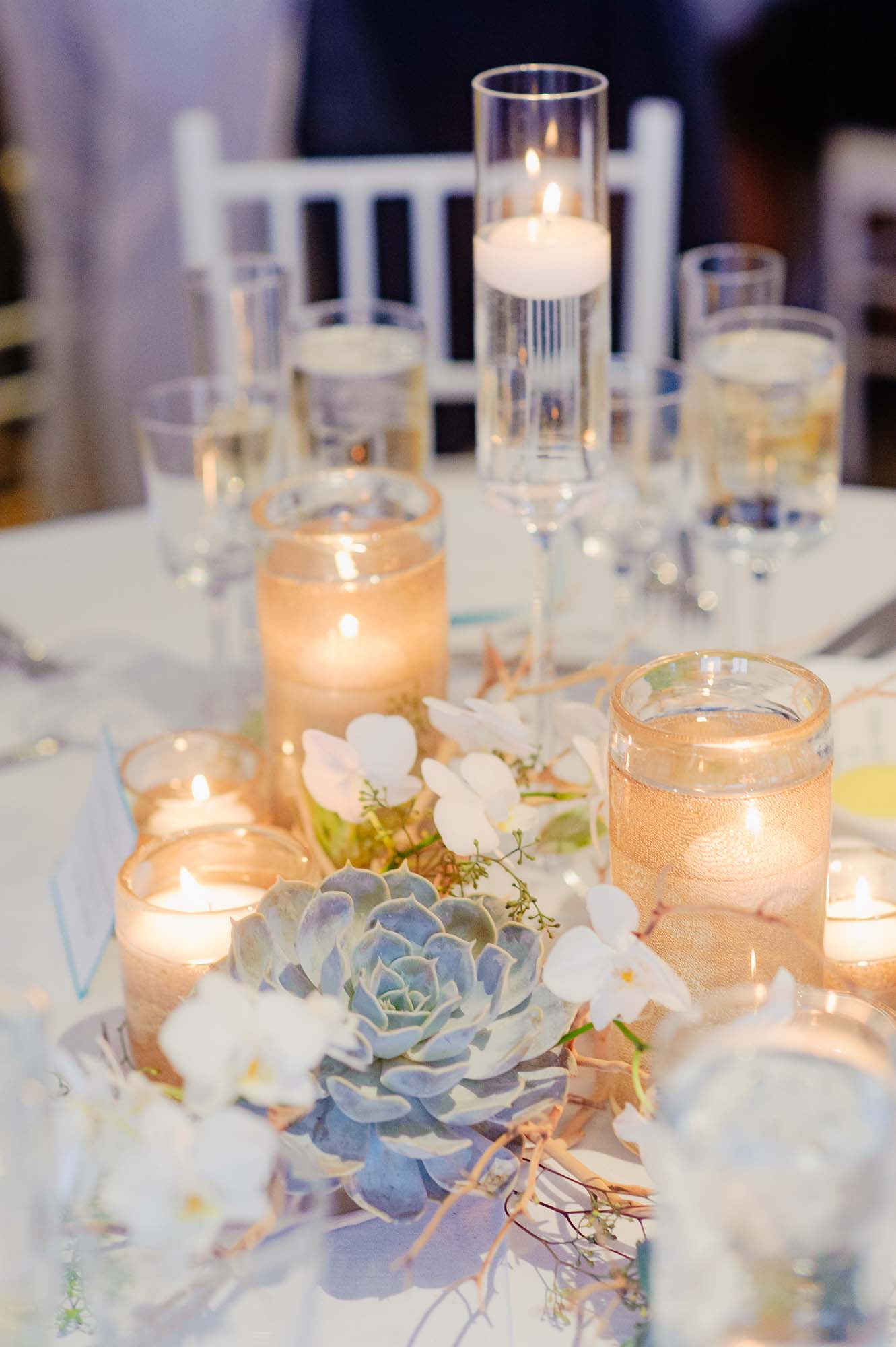 Belle Mer Wedding Venue Reception Table Decors Setup