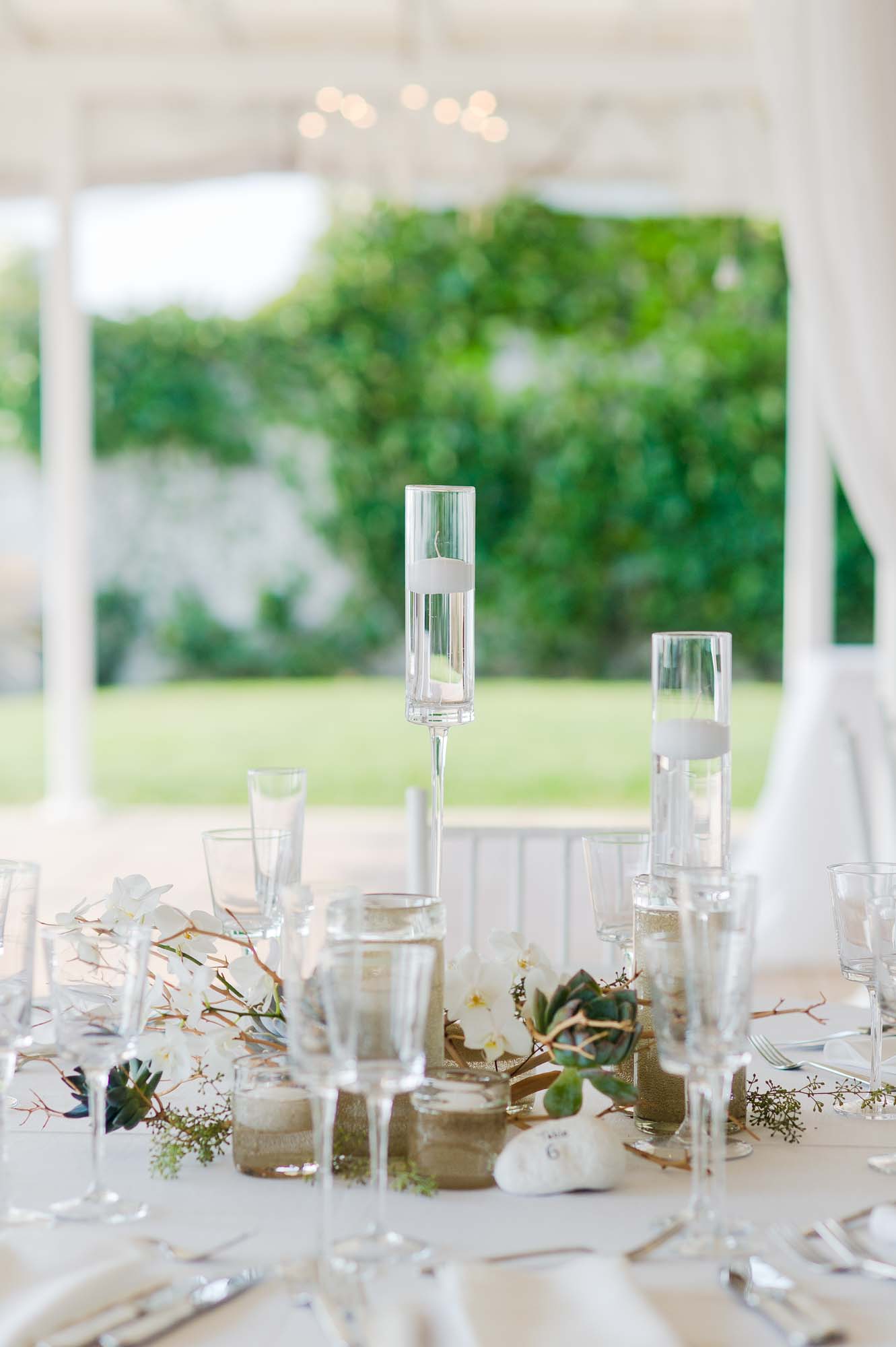 Belle Mer Wedding Venue Reception Table Decors Setup