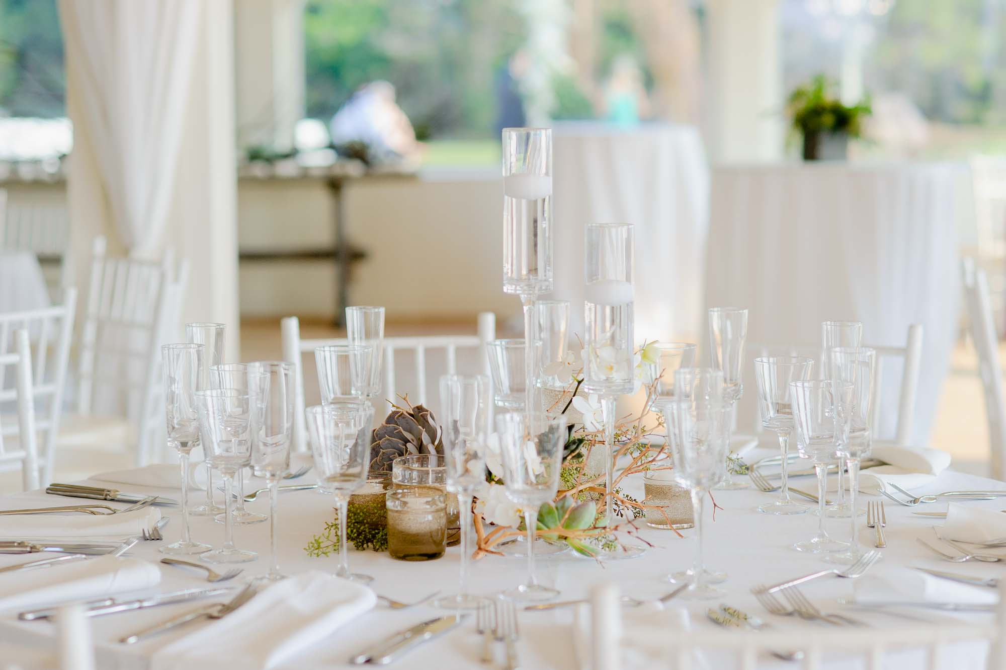 Belle Mer Wedding Venue Reception Table Decors Setup