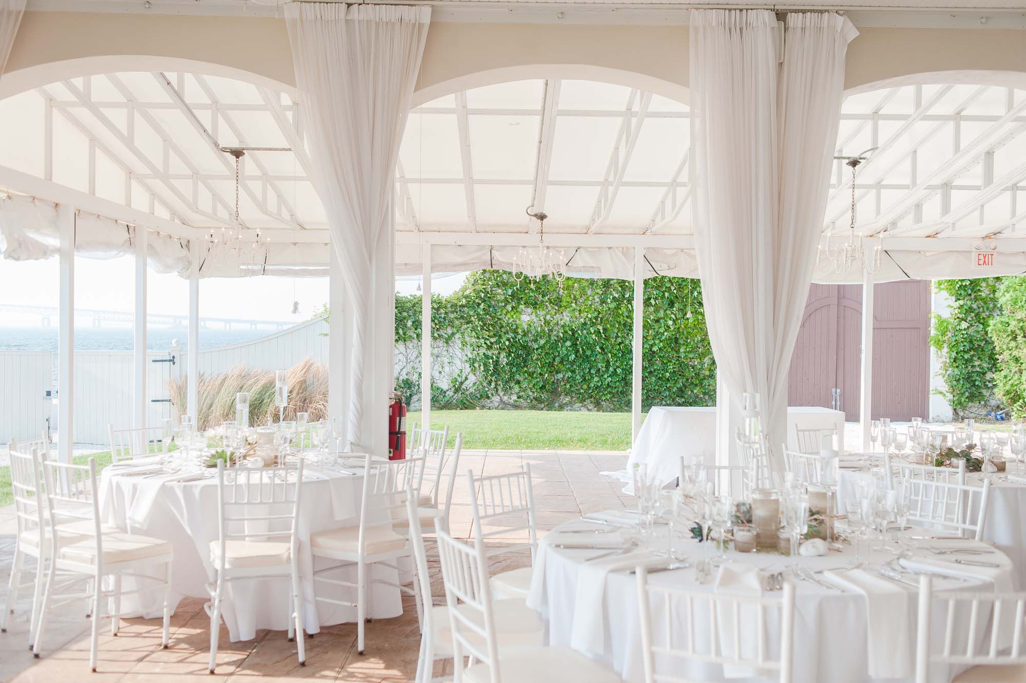 Belle Mer Wedding Venue Reception Table Decors Setup