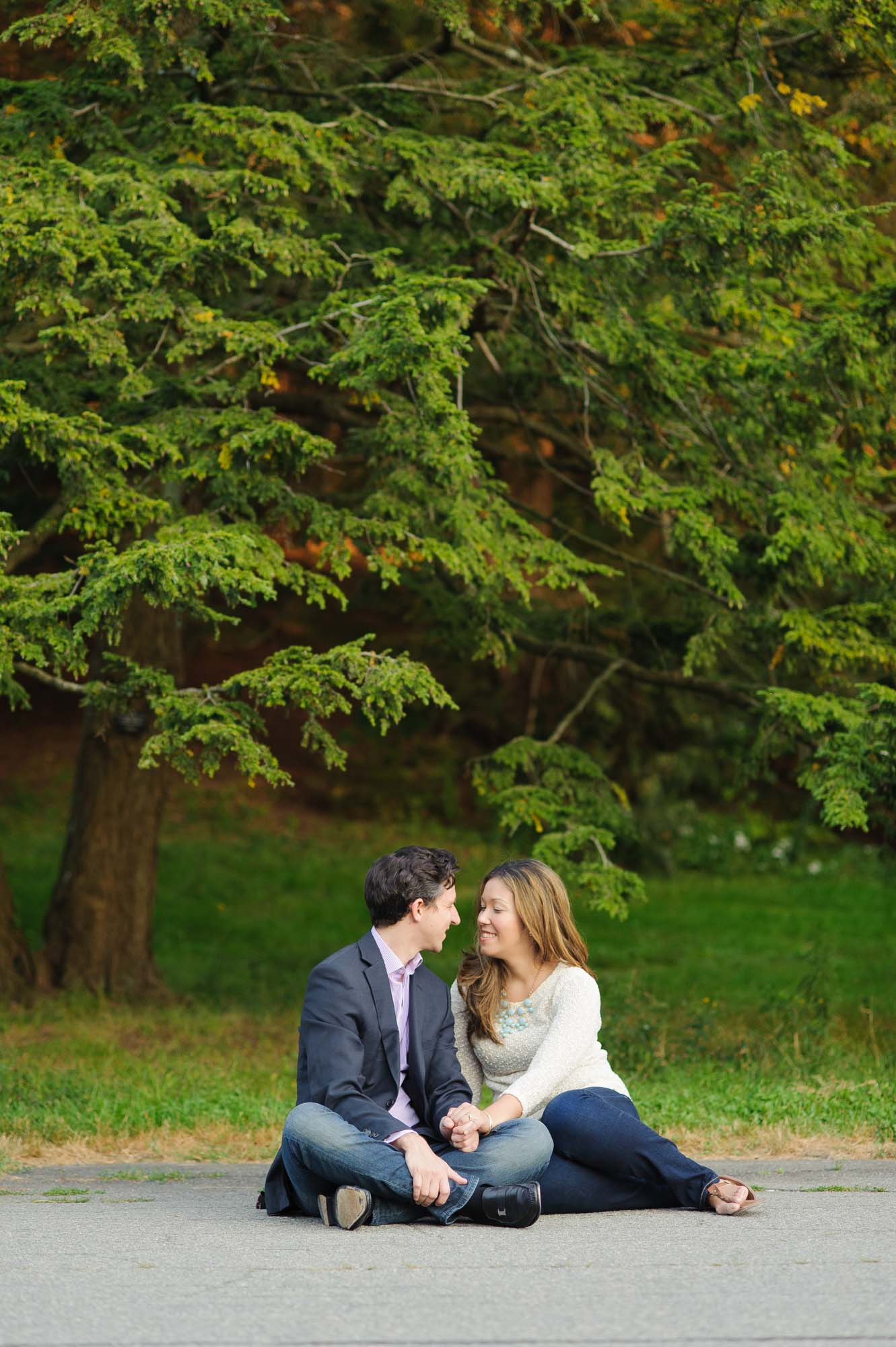Boston Arnold Arboretum Engagement Session Beth Matt