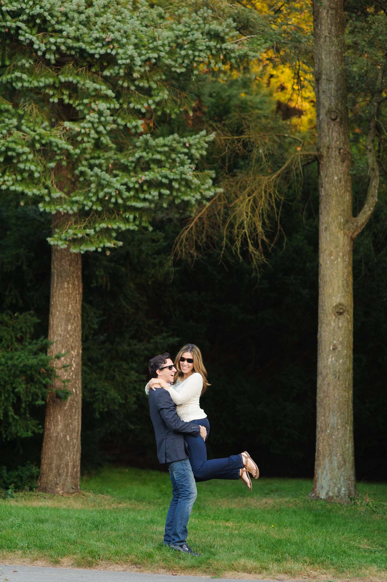 Boston Arnold Arboretum Engagement Session Beth Matt