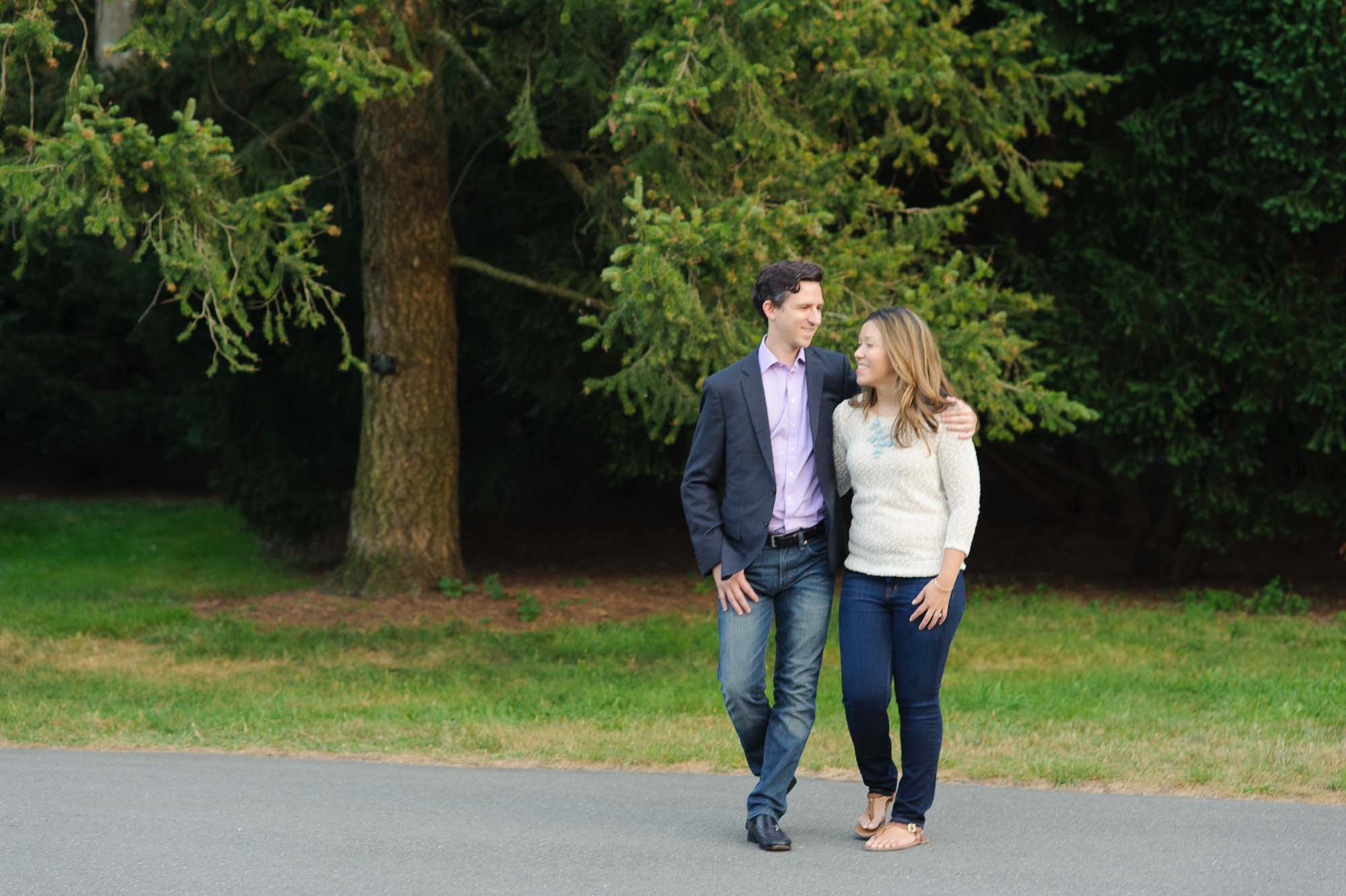 Boston Arnold Arboretum Engagement Session Beth Matt