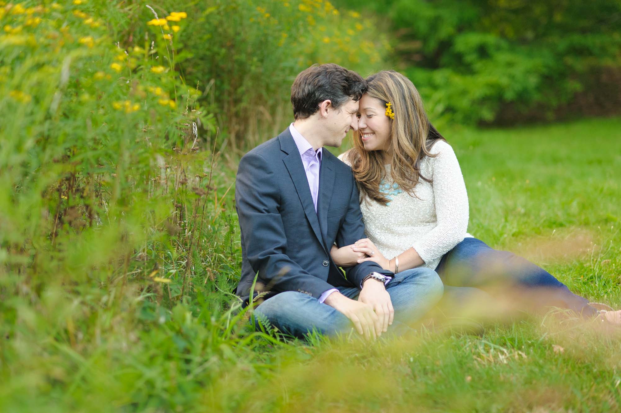 Boston Arnold Arboretum Engagement Session Beth Matt