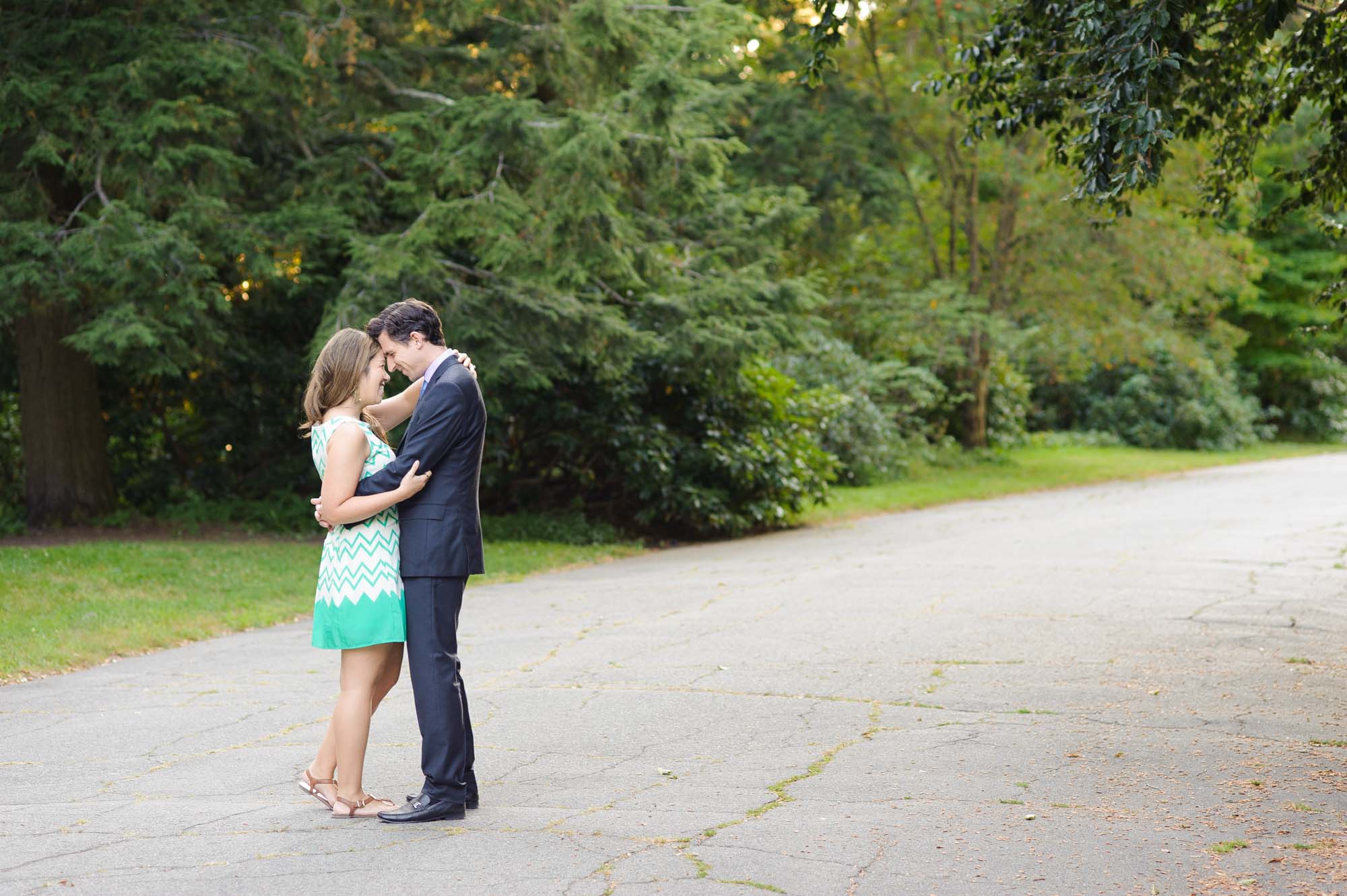 Boston Arnold Arboretum Engagement Session Beth Matt