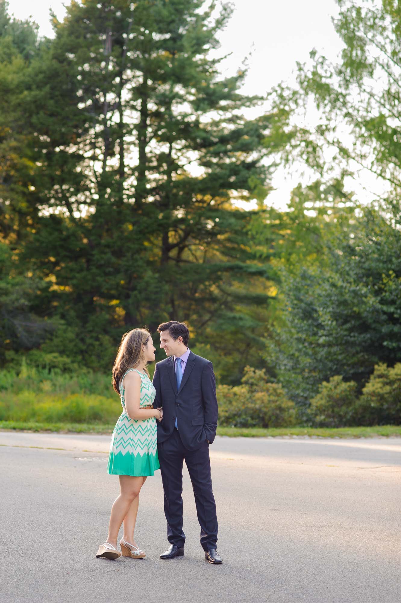 Boston Arnold Arboretum Engagement Session Beth Matt