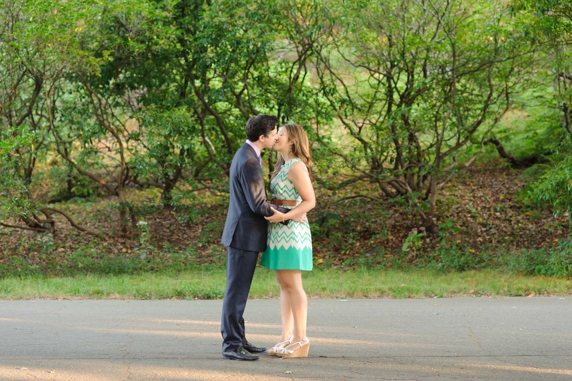 Boston Arnold Arboretum Engagement Session Beth Matt