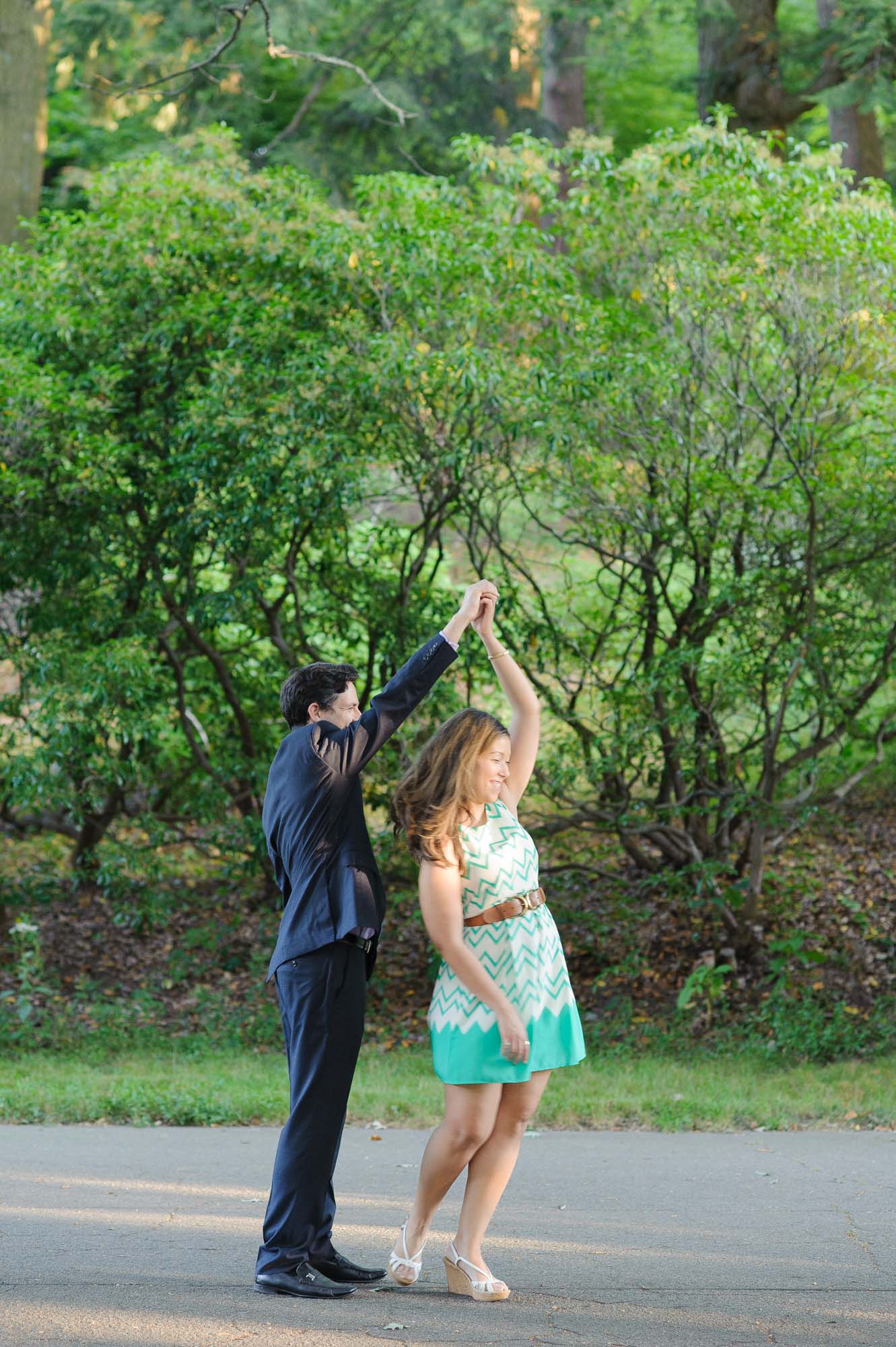 Boston Arnold Arboretum Engagement Session Beth Matt