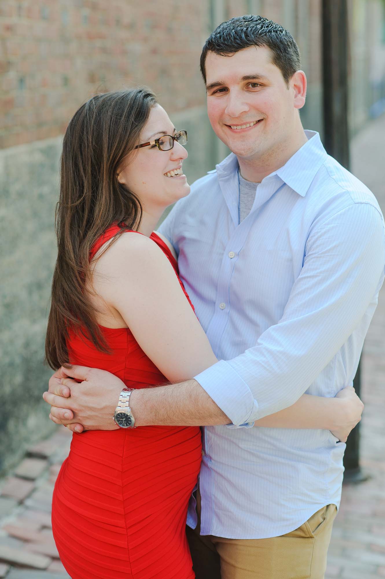 Boston Beacon Hill Spring Engagement Session Photo 3