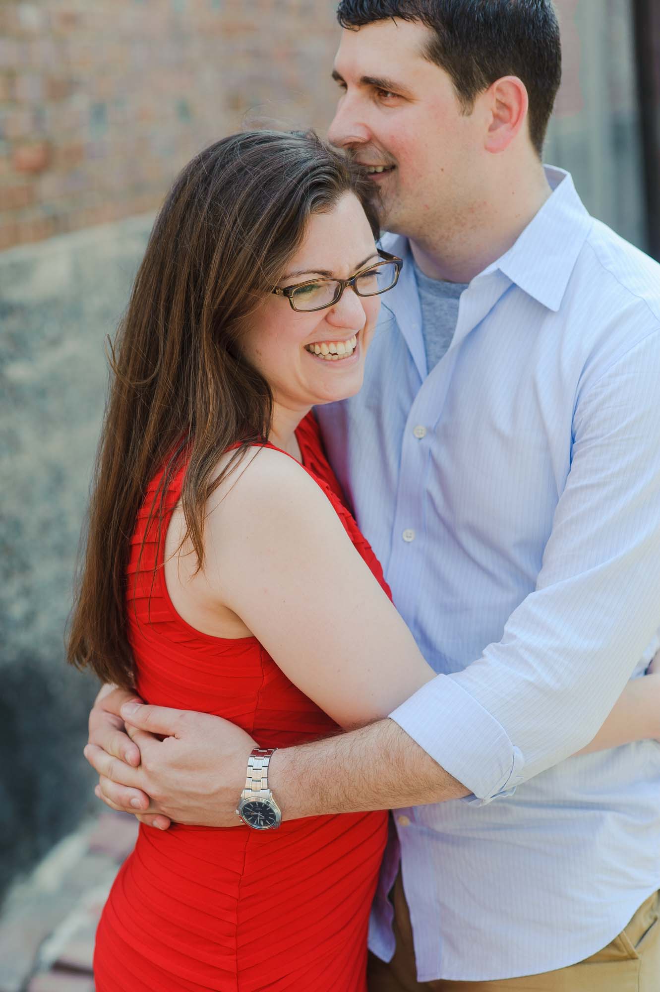 Boston Beacon Hill Spring Engagement Session Photo 4