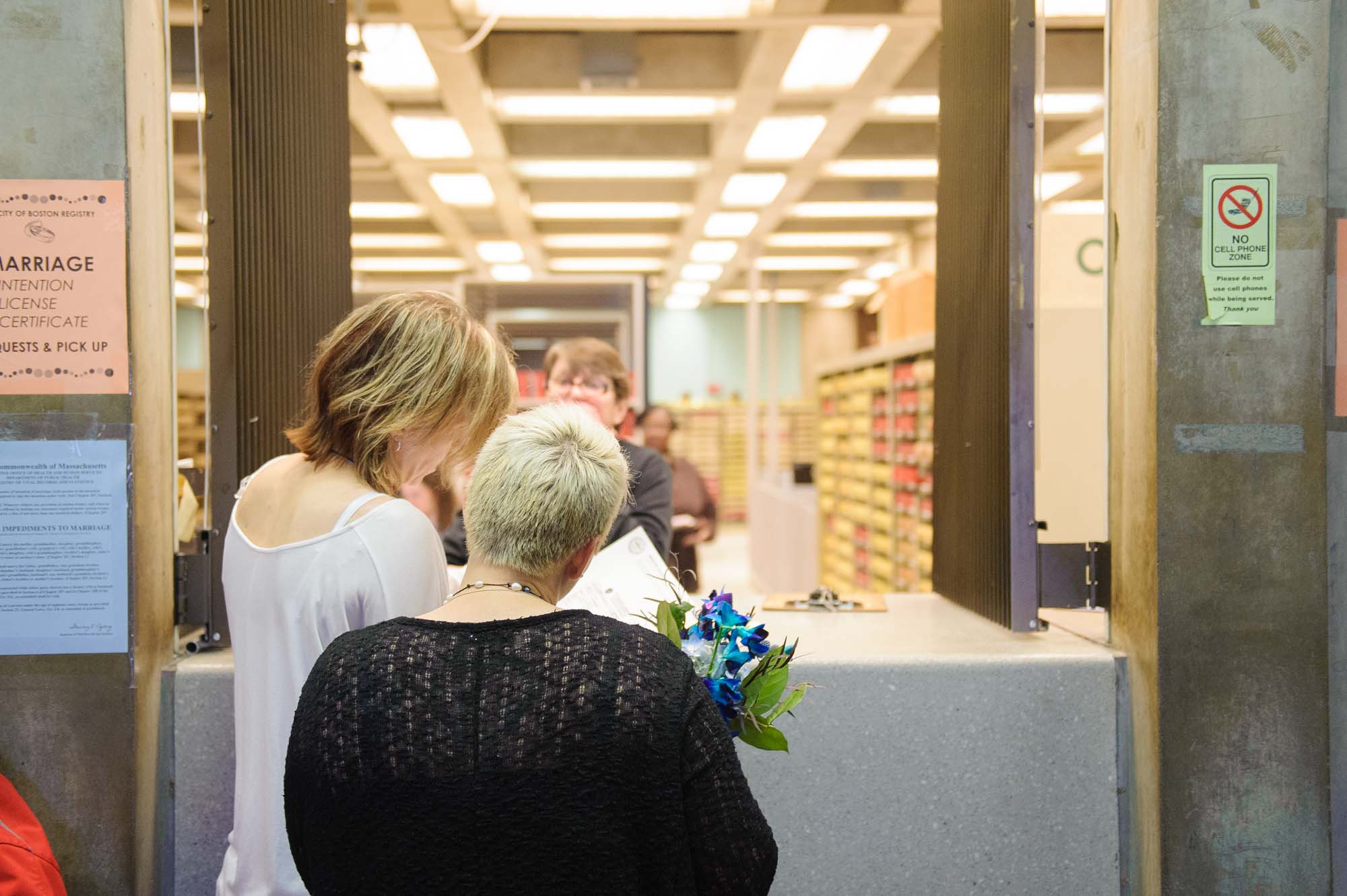 Boston City Hall Lesbian Marriage Certificate Shelly Amy