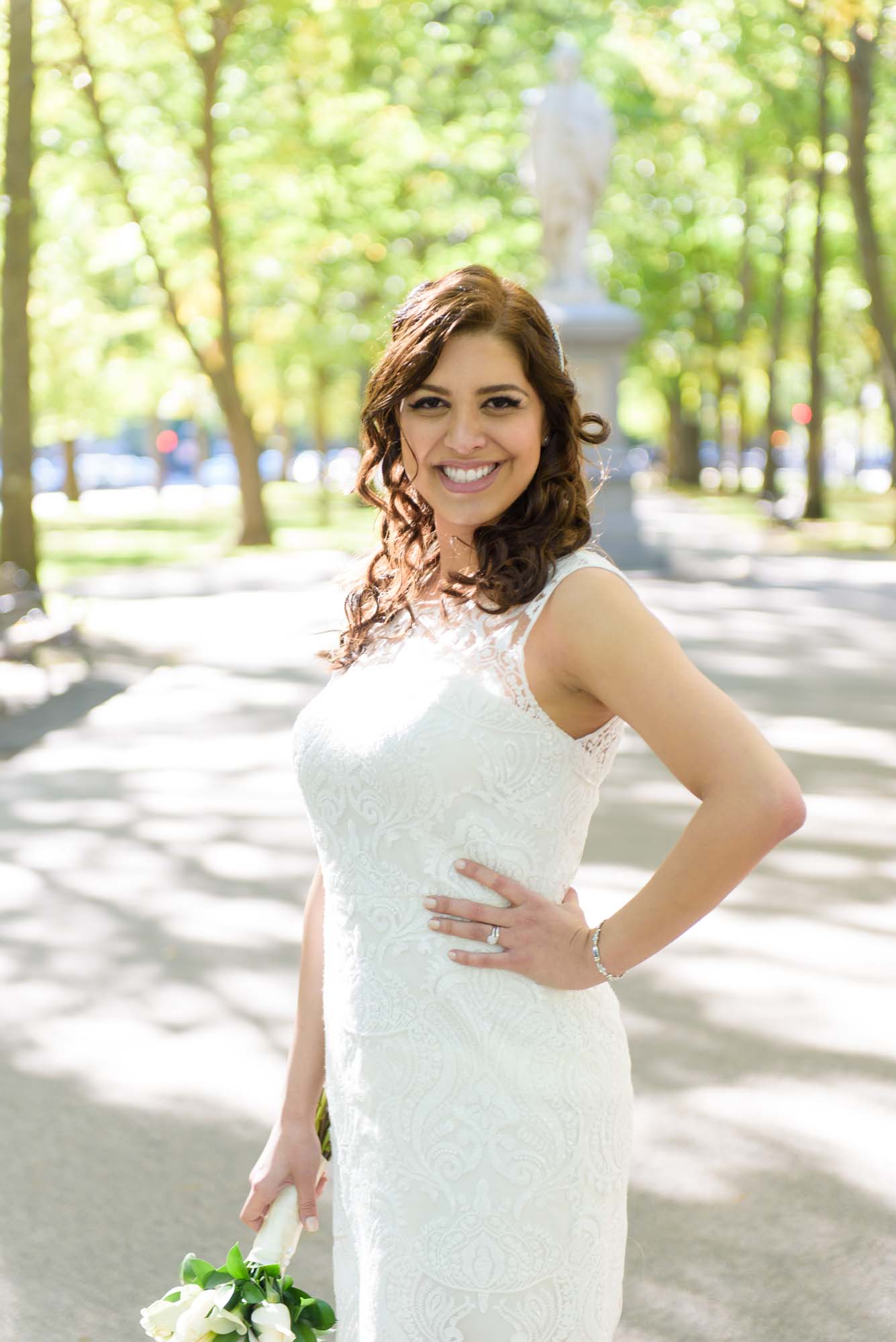 Boston Common Public Garden Fall Elopement Wedding 13