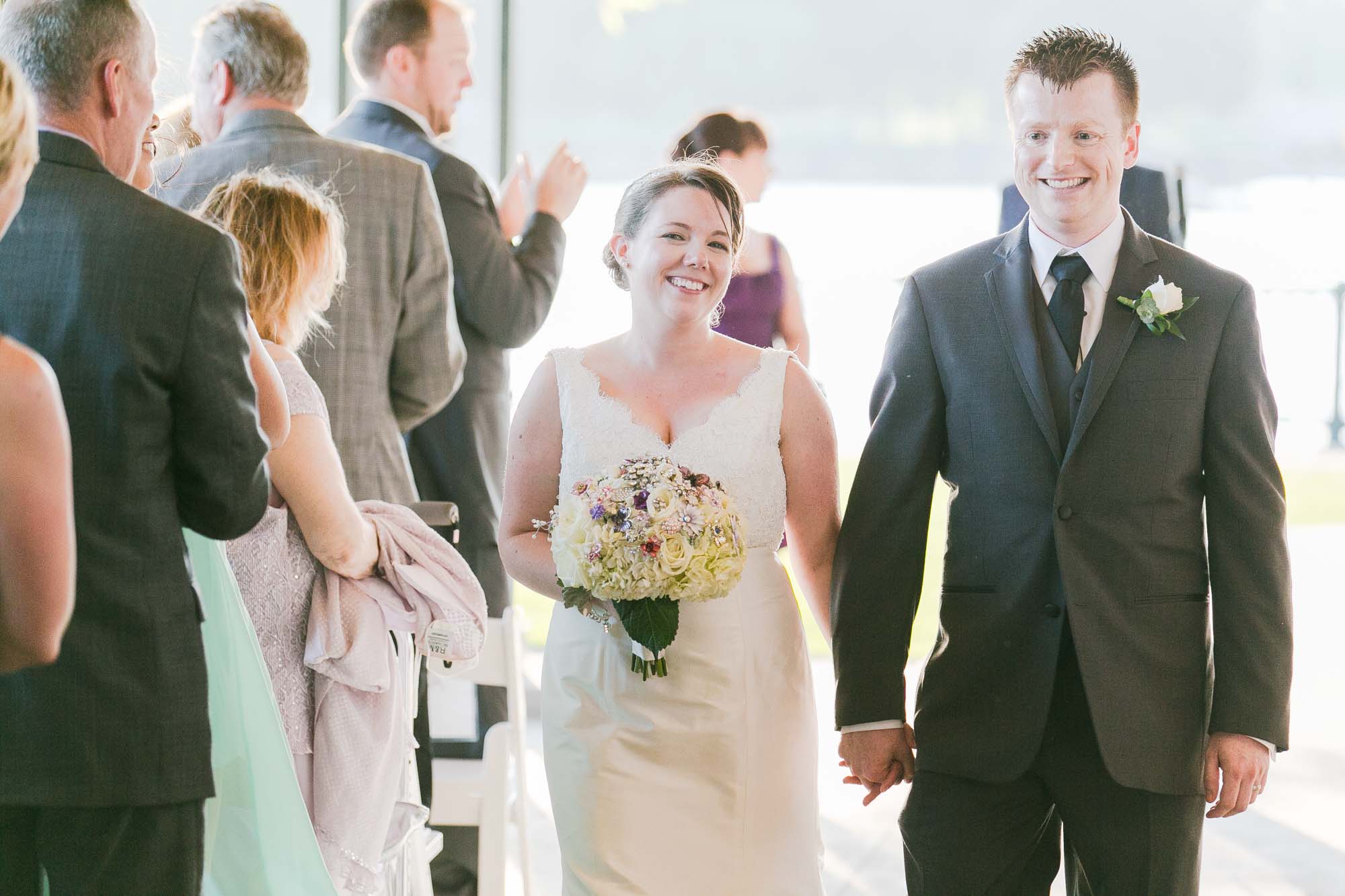 Boston Museum Of Science Outdoor Wedding Cermeony Outdoors