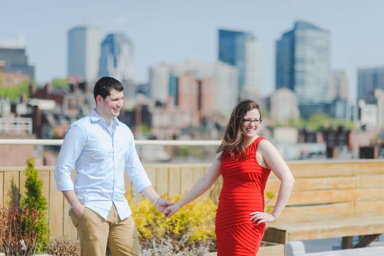 Beacon Hill Boston Engagement Session
