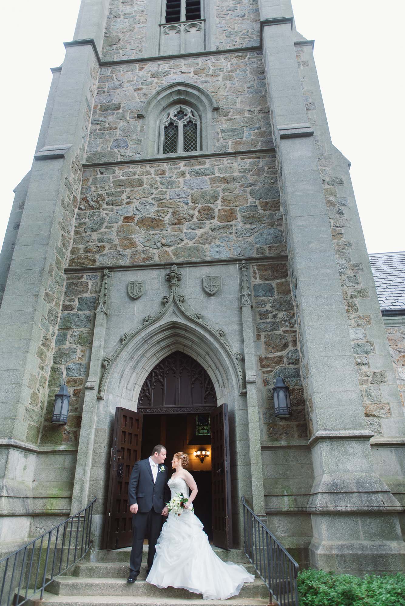 Bride Groom Episcopal Church Of The Redeemer Wedding Chestnut Hill