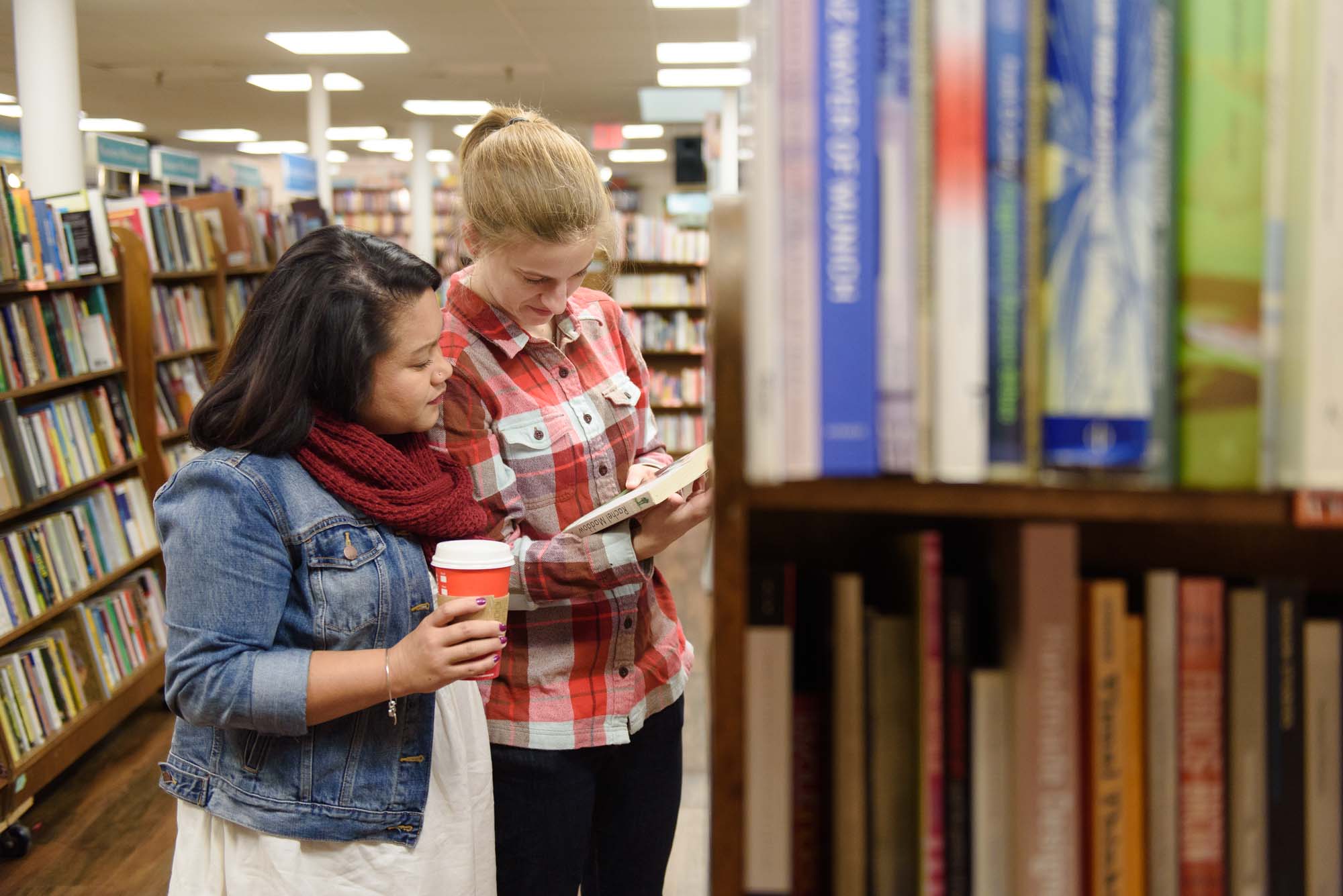 Brookline Booksmith Engagement Session LGBTQ Couple