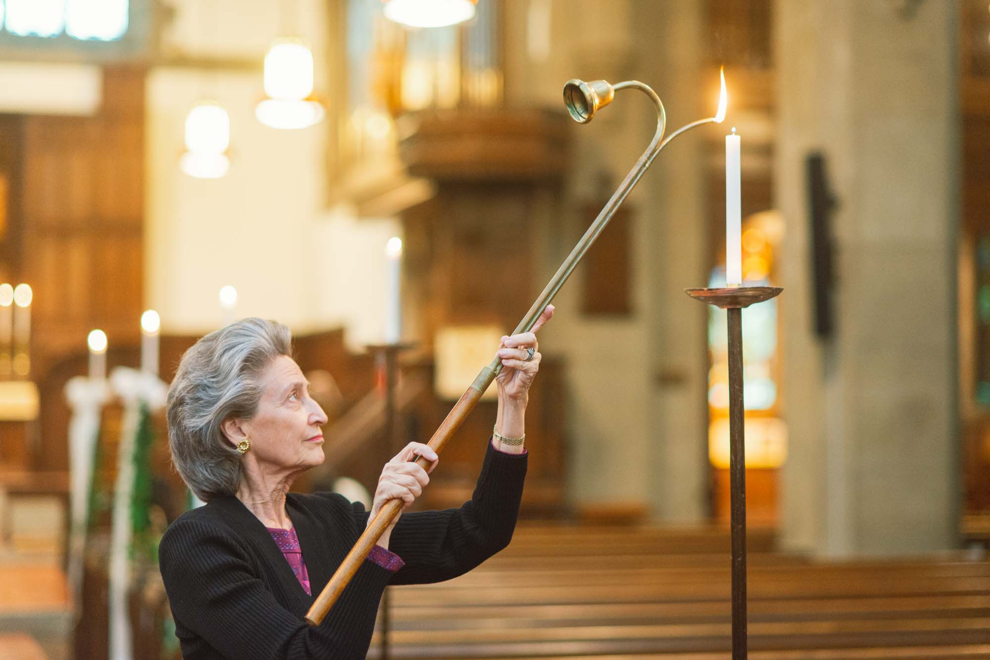 Candle Lighting Church Of The Redeemer Wedding