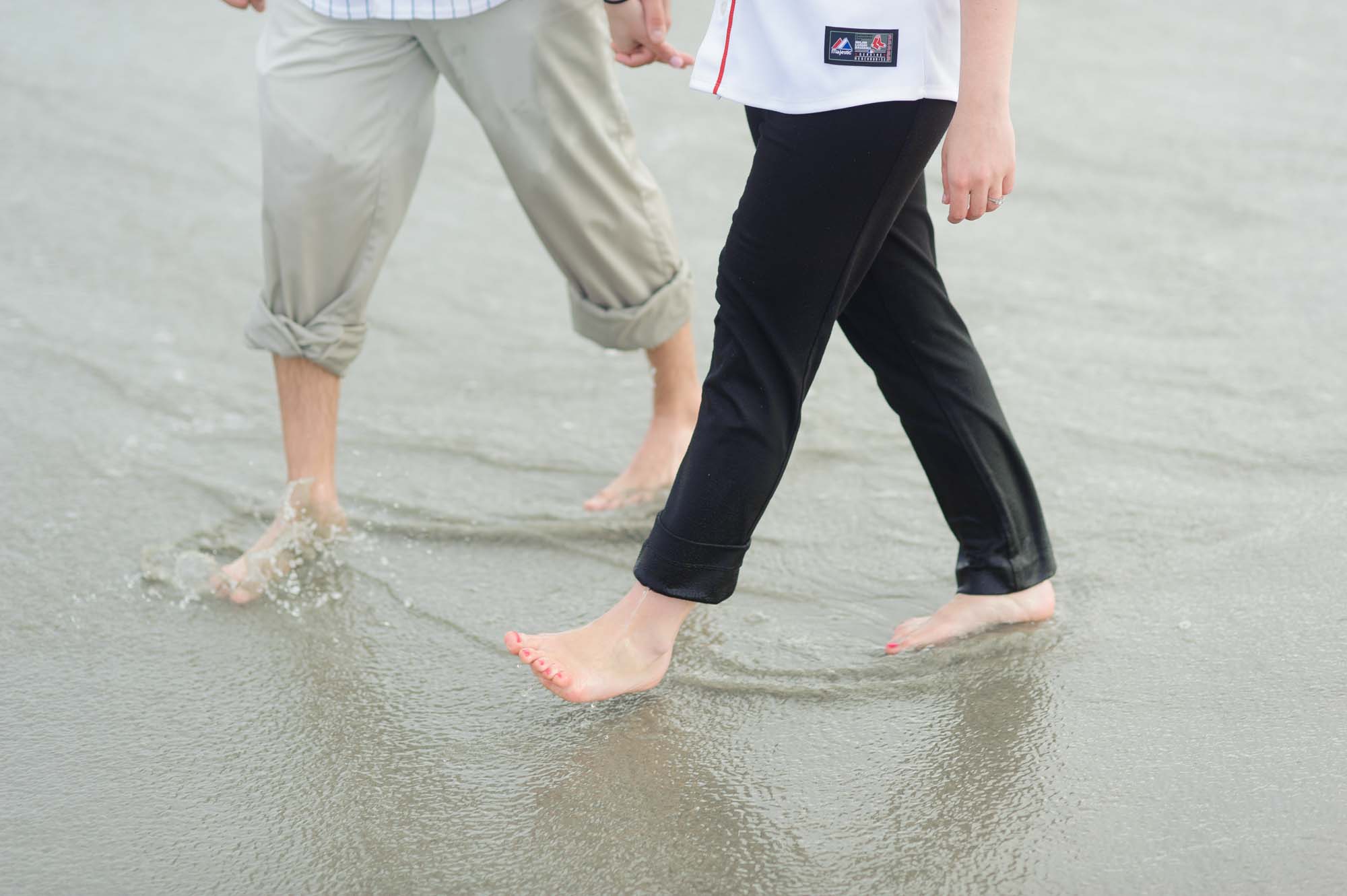 Carson Beach Boston Red Sox Yankee Engagement Session