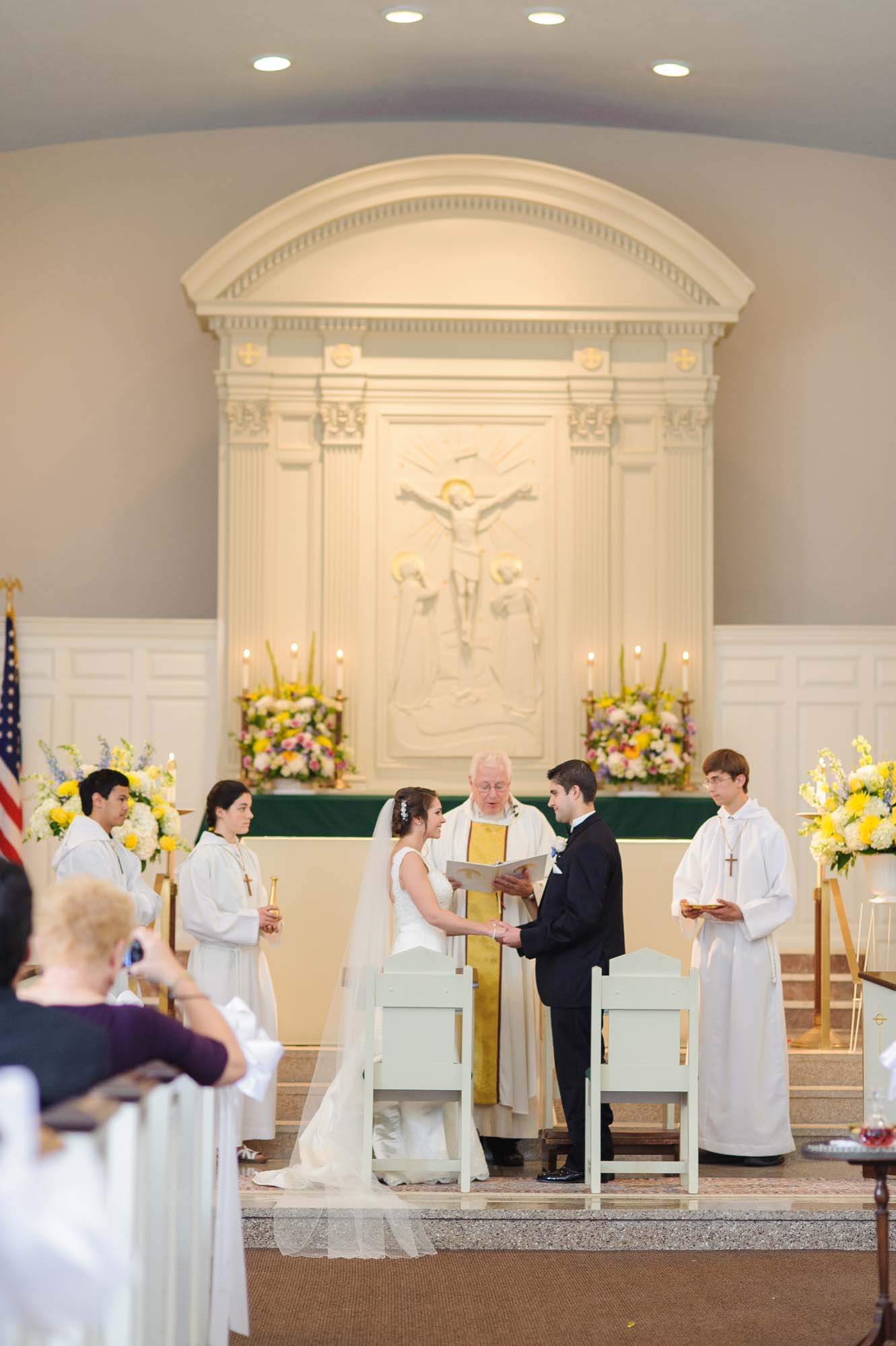 Catholic Wedding Ceremony St. Brigid Parish Lexington