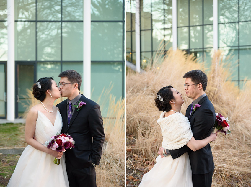 DeCordova Sculpture Museum Bride Groom Portraits