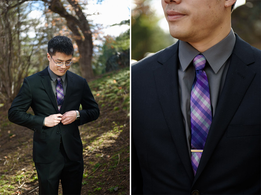 DeCordova Sculpture Museum Wedding Groom