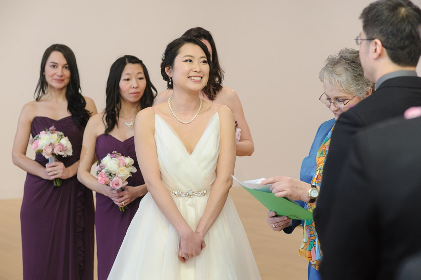DeCordova Sculpture Park Museum Indoor Wedding Ceremony