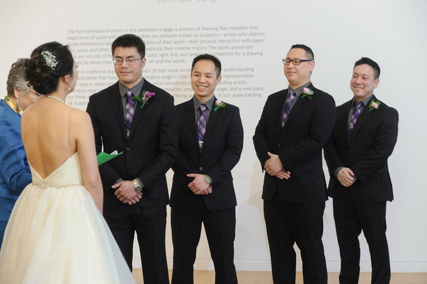 DeCordova Sculpture Park Museum Wedding Ceremony