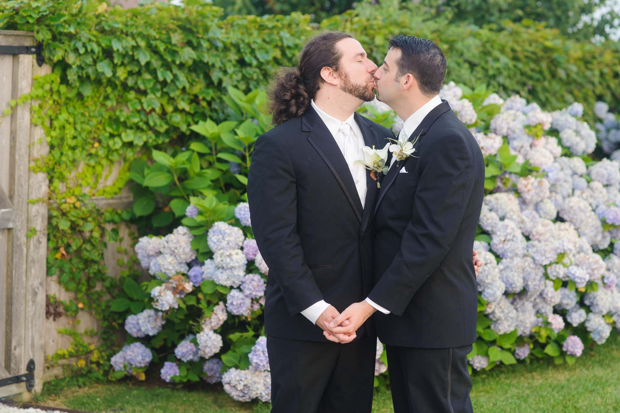 Gay Wedding At Belle Mer In Newport RI