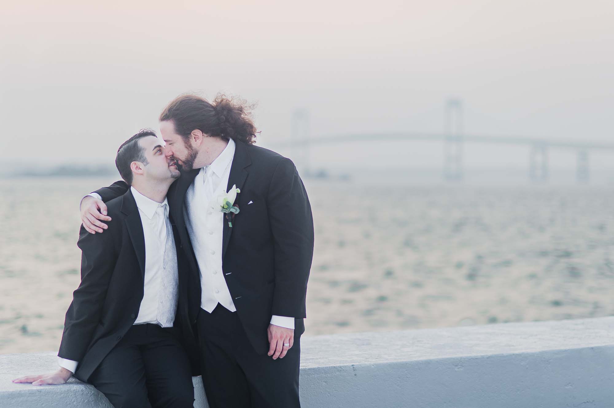 Gay Wedding At Belle Mer In Newport RI
