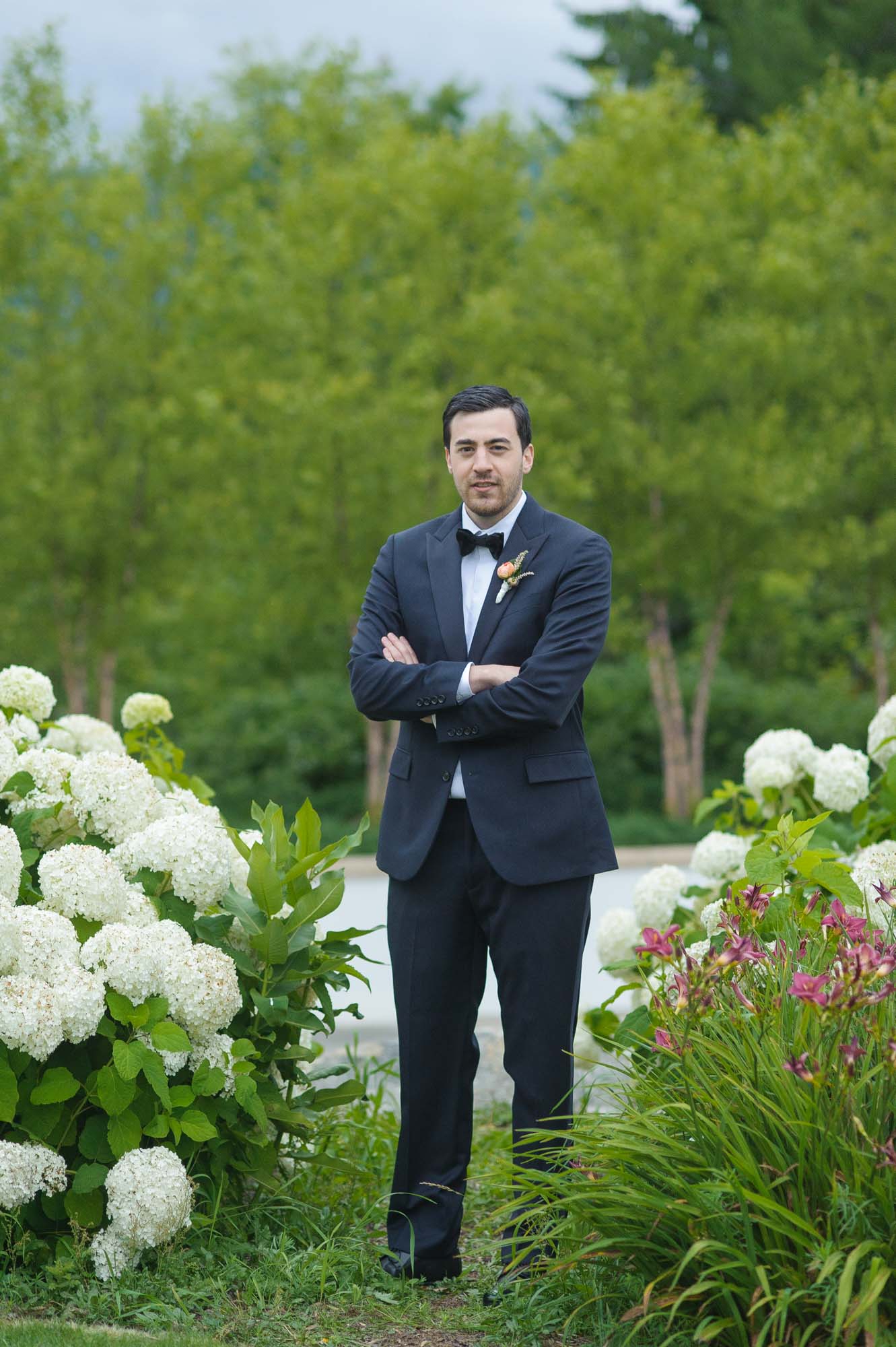 Groom Omni Mount Washington Resort Wedding NH