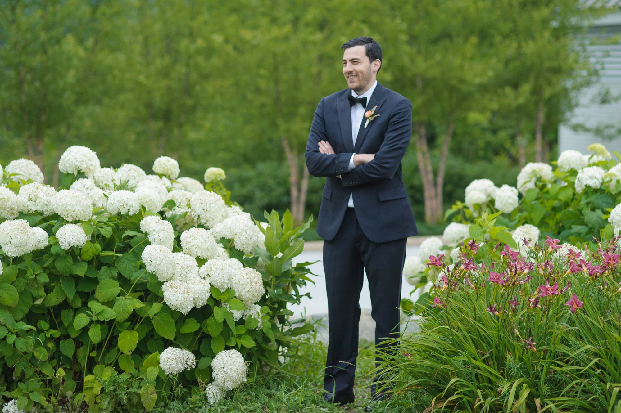 Groom Omni Mount Washington Resort Wedding