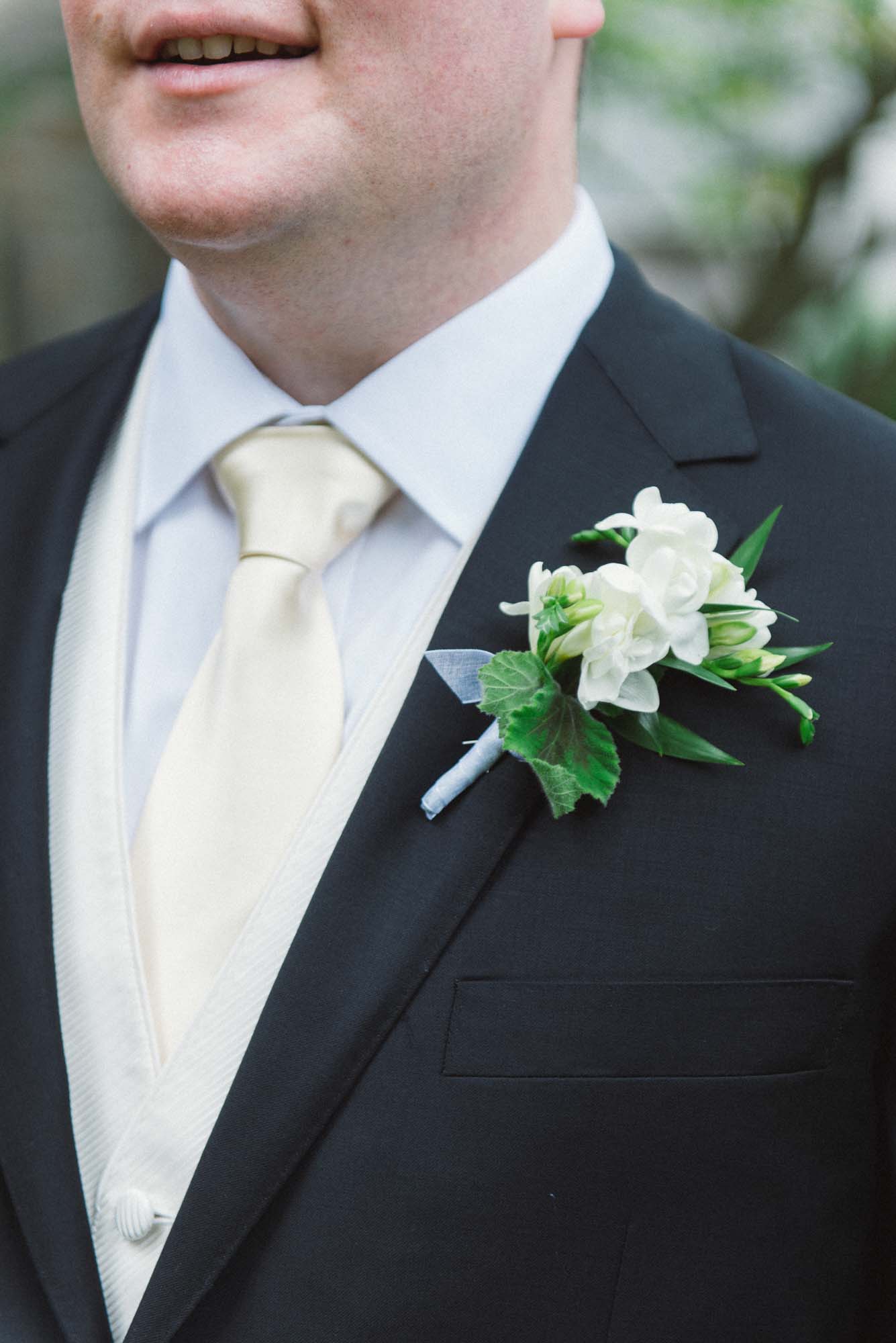 Groom Boutonniere Church Of The Redeemer