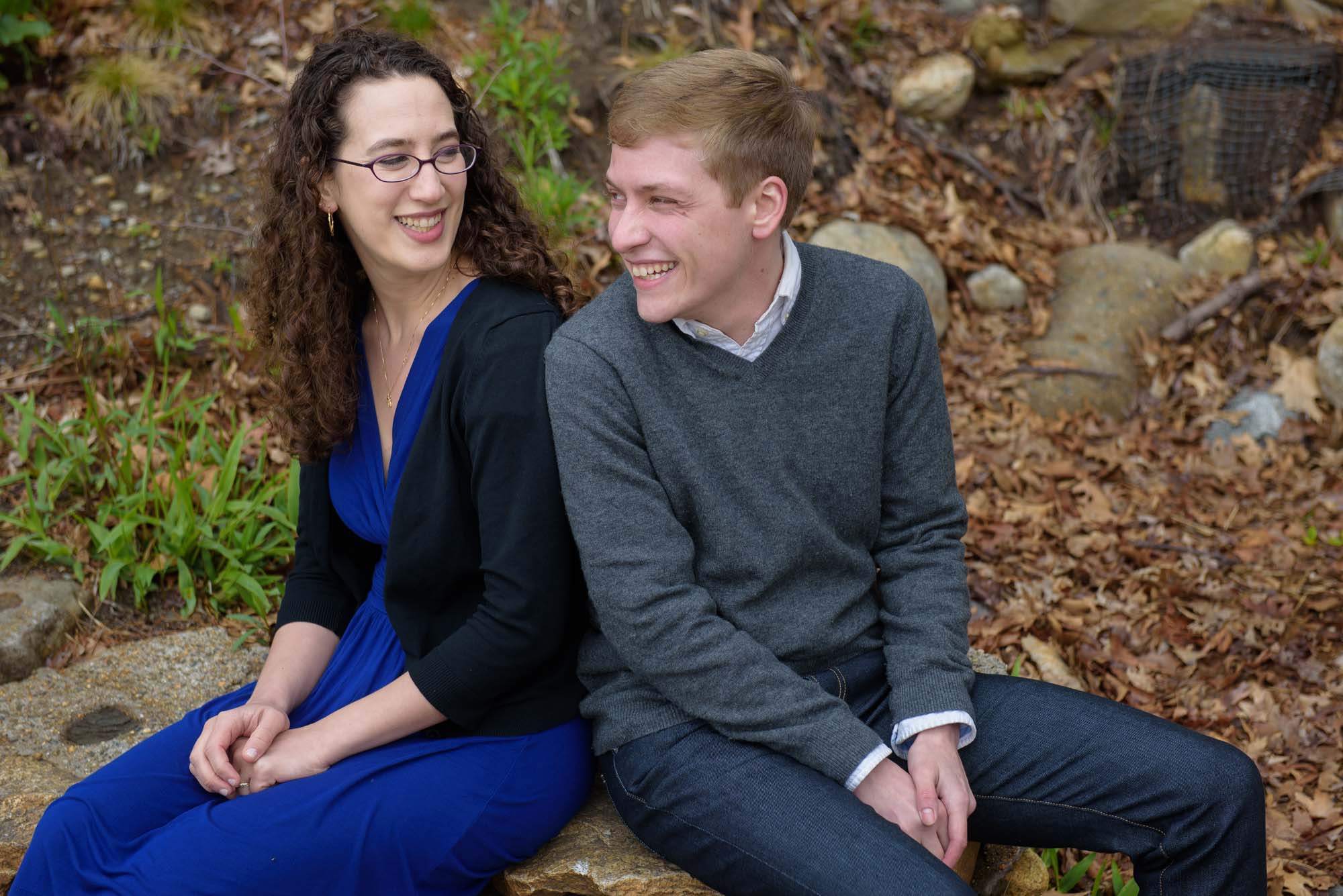 LGBTQ Couple Engagement Session Walden Pond, Concord MA